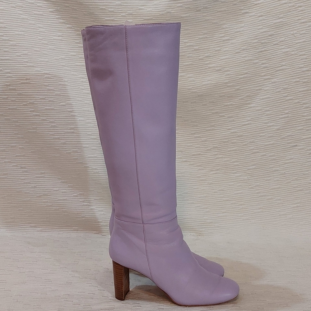 Lavender Kate Spade Heeled Rochelle Boots Size 7.5 - Picture 5 of 16